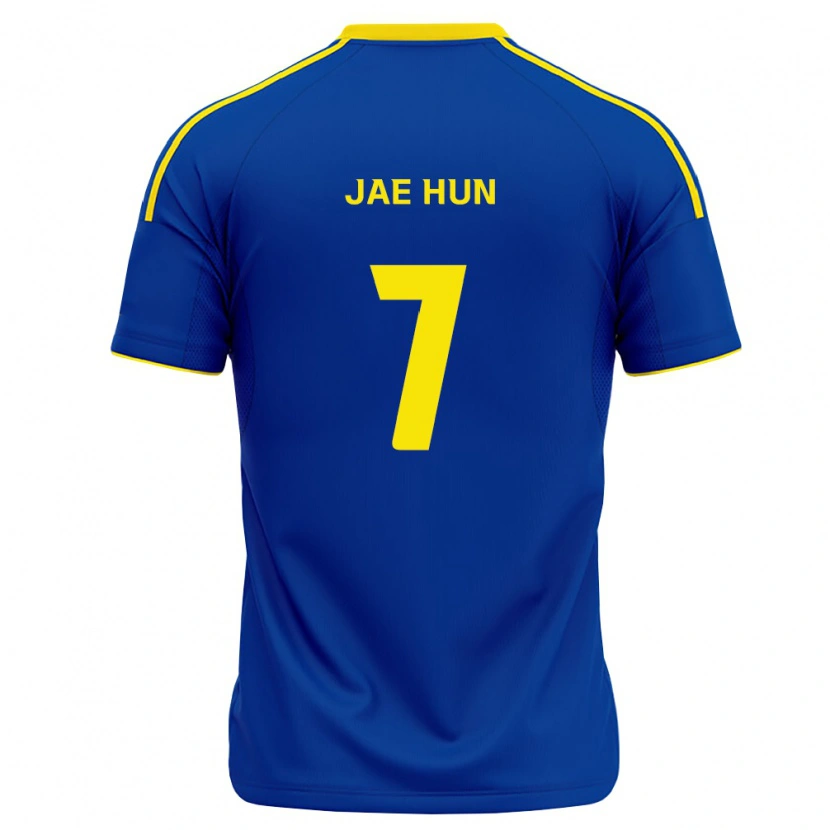 Danxen Dame Jae-Hun Lee #7 Kongelig Blå Gul Hjemmetrøye Drakt Trøye 2026/27 Skjorter T-Skjorte