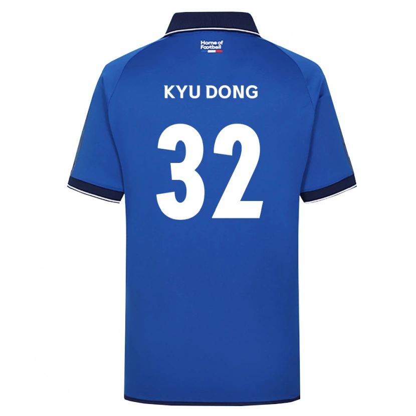 Danxen Dame Kyu-Dong Lee #32 Kongelig Blå Hvit Rød Hjemmetrøye Drakt Trøye 2026/27 Skjorter T-Skjorte