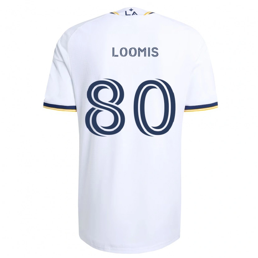 Danxen Dame Ethan Loomis #80 Blå Gul Og Hvit Hjemmetrøye Drakt Trøye 2026/27 Skjorter T-Skjorte