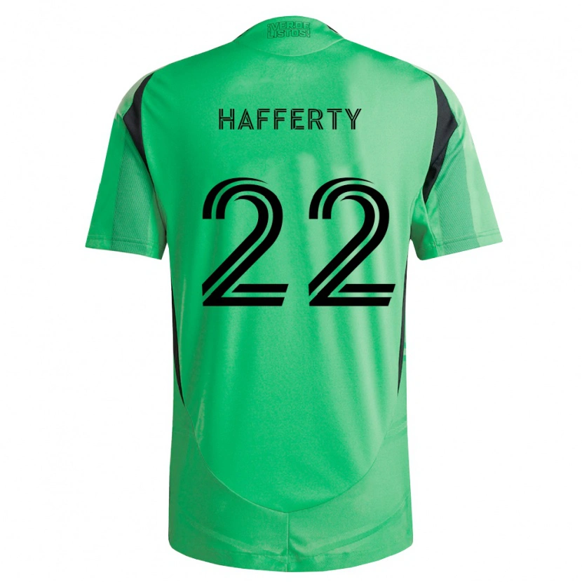 Danxen Dame Joe Hafferty #22 Smaragdgrønn Svart Hjemmetrøye Drakt Trøye 2026/27 Skjorter T-Skjorte