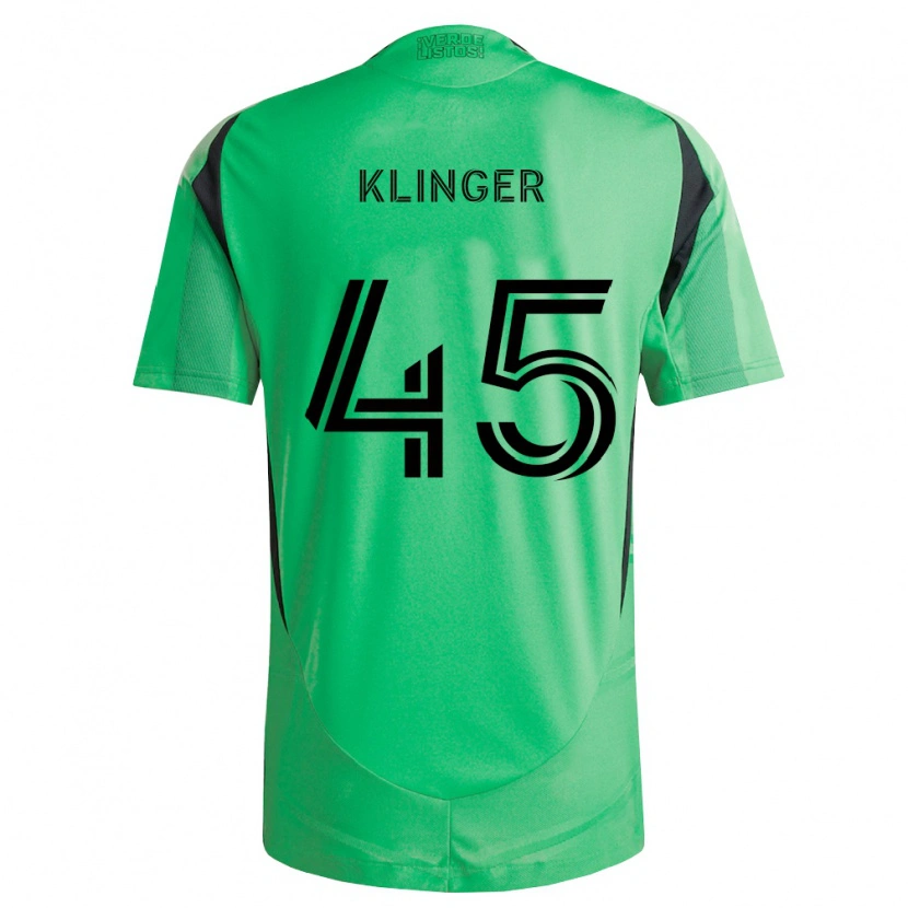 Danxen Dame Ryan Klinger #45 Smaragdgrønn Svart Hjemmetrøye Drakt Trøye 2026/27 Skjorter T-Skjorte