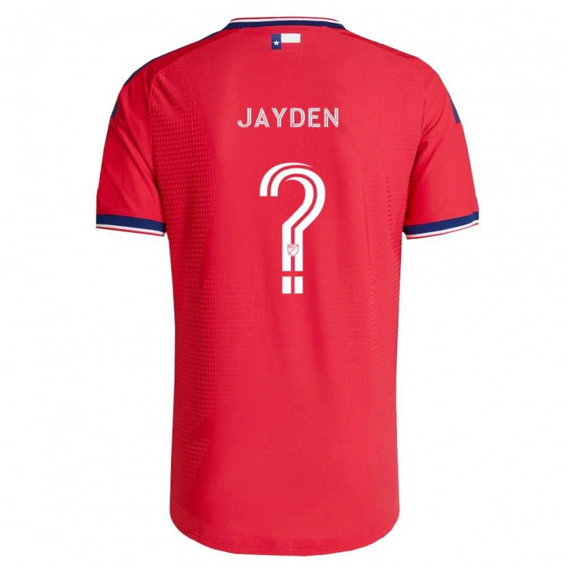 Danxen Dame Rus Jayden #0 Rød Blå Hvit Hjemmetrøye Drakt Trøye 2026/27 Skjorter T-Skjorte