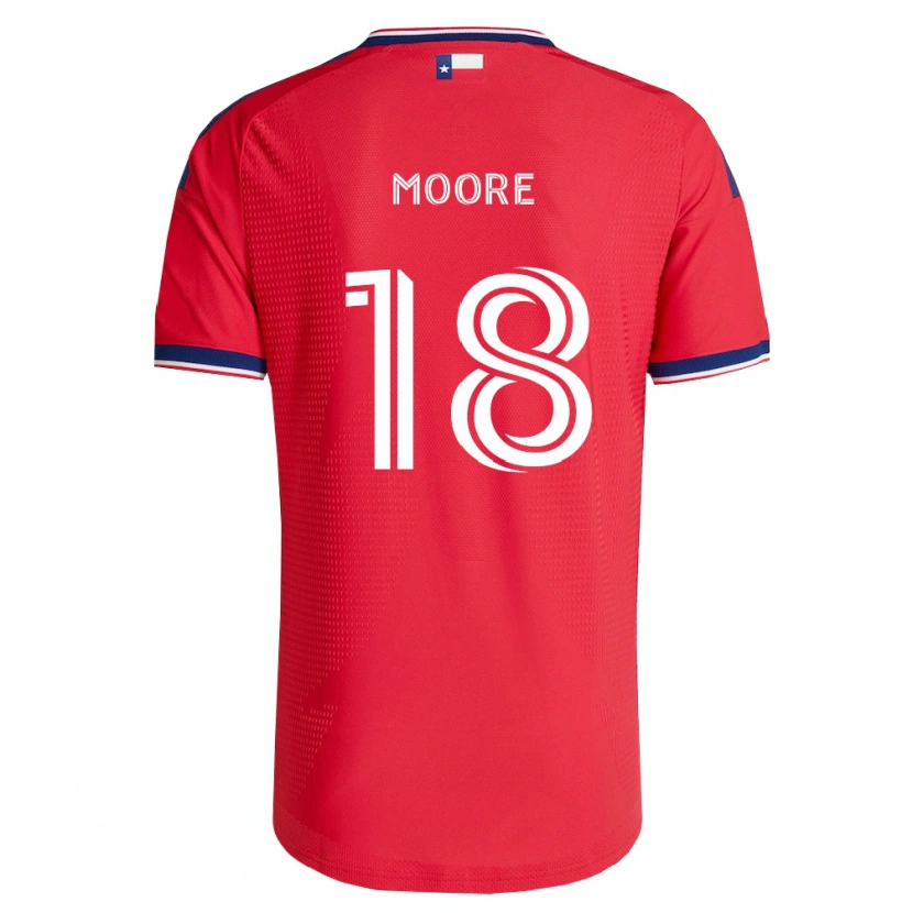 Danxen Dame Shaq Moore #18 Rød Blå Hvit Hjemmetrøye Drakt Trøye 2026/27 Skjorter T-Skjorte