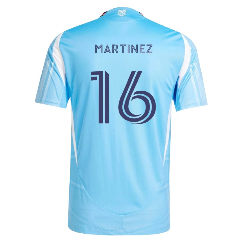 Danxen Dame Alonso Martínez #16 Himmel Blå Hvit Hjemmetrøye Drakt Trøye 2026/27 Skjorter T-Skjorte