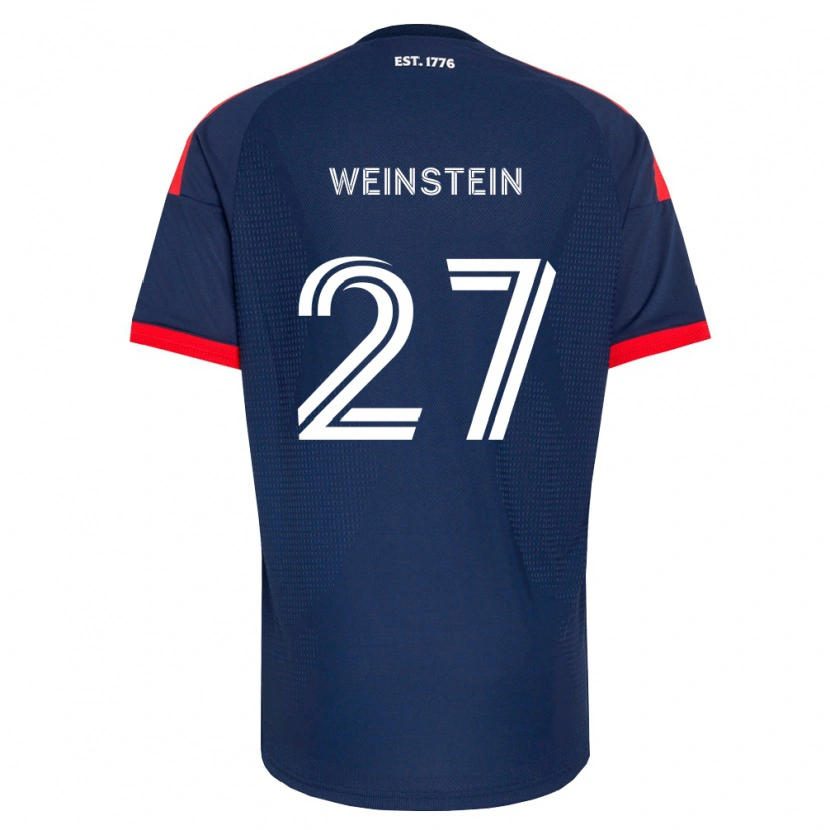 Danxen Dame Max Weinstein #27 Kongelig Blå Rød Hvit Hjemmetrøye Drakt Trøye 2026/27 Skjorter T-Skjorte