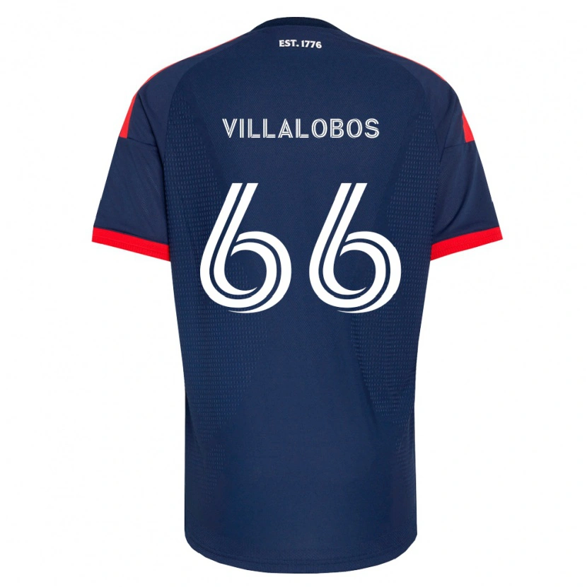 Danxen Dame Ivan Villalobos #66 Kongelig Blå Rød Hvit Hjemmetrøye Drakt Trøye 2026/27 Skjorter T-Skjorte