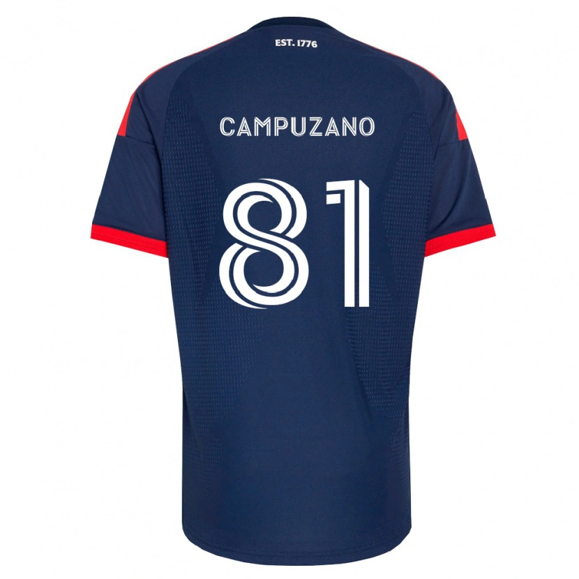 Danxen Dame Nico Campuzano #81 Kongelig Blå Rød Hvit Hjemmetrøye Drakt Trøye 2026/27 Skjorter T-Skjorte