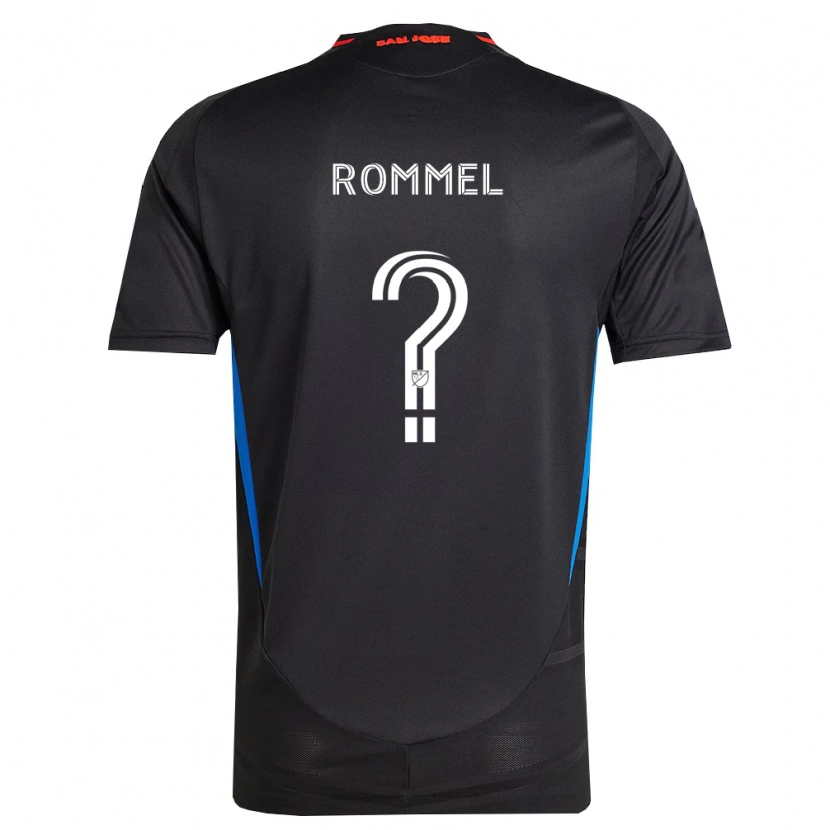 Danxen Dame Rocky Rommel #0 Blå Hvit Svart Hjemmetrøye Drakt Trøye 2026/27 Skjorter T-Skjorte