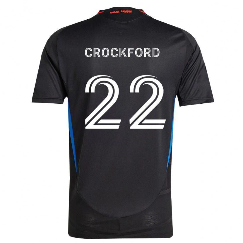 Danxen Dame Nate Crockford #22 Blå Hvit Svart Hjemmetrøye Drakt Trøye 2026/27 Skjorter T-Skjorte