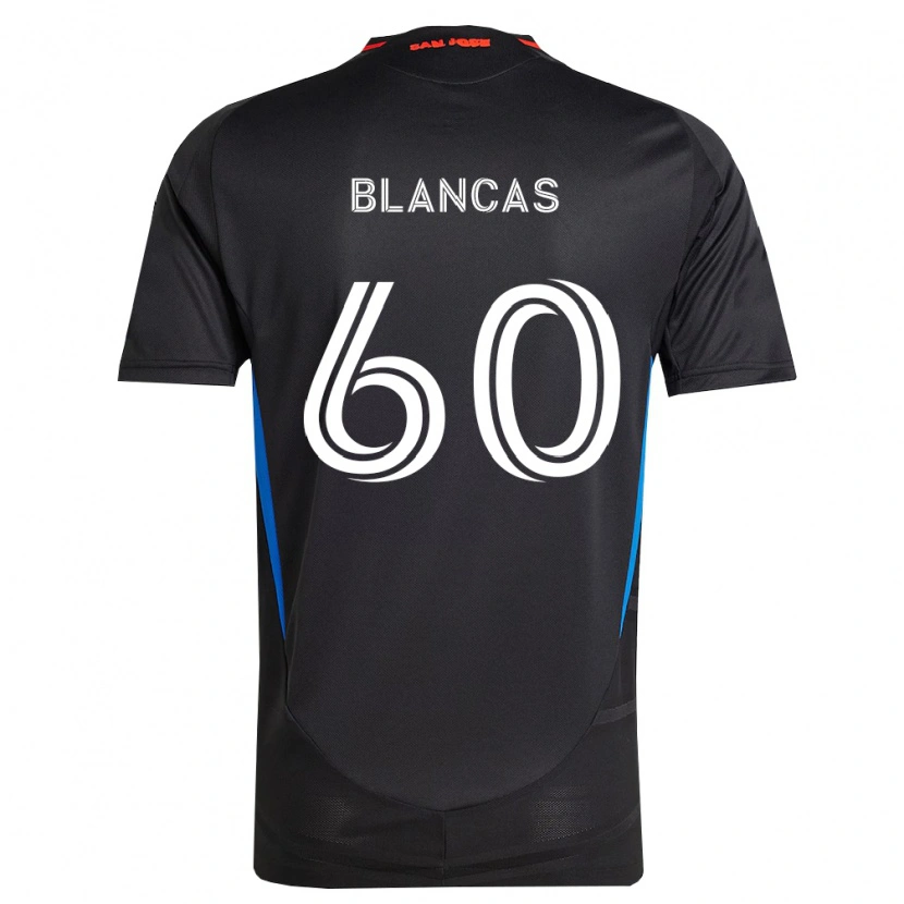 Danxen Dame Eduardo Blancas #60 Blå Hvit Svart Hjemmetrøye Drakt Trøye 2026/27 Skjorter T-Skjorte