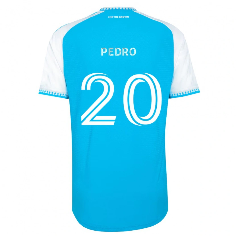 Danxen Dame João Pedro #20 Himmelblå Hvit Svart Hjemmetrøye Drakt Trøye 2026/27 Skjorter T-Skjorte