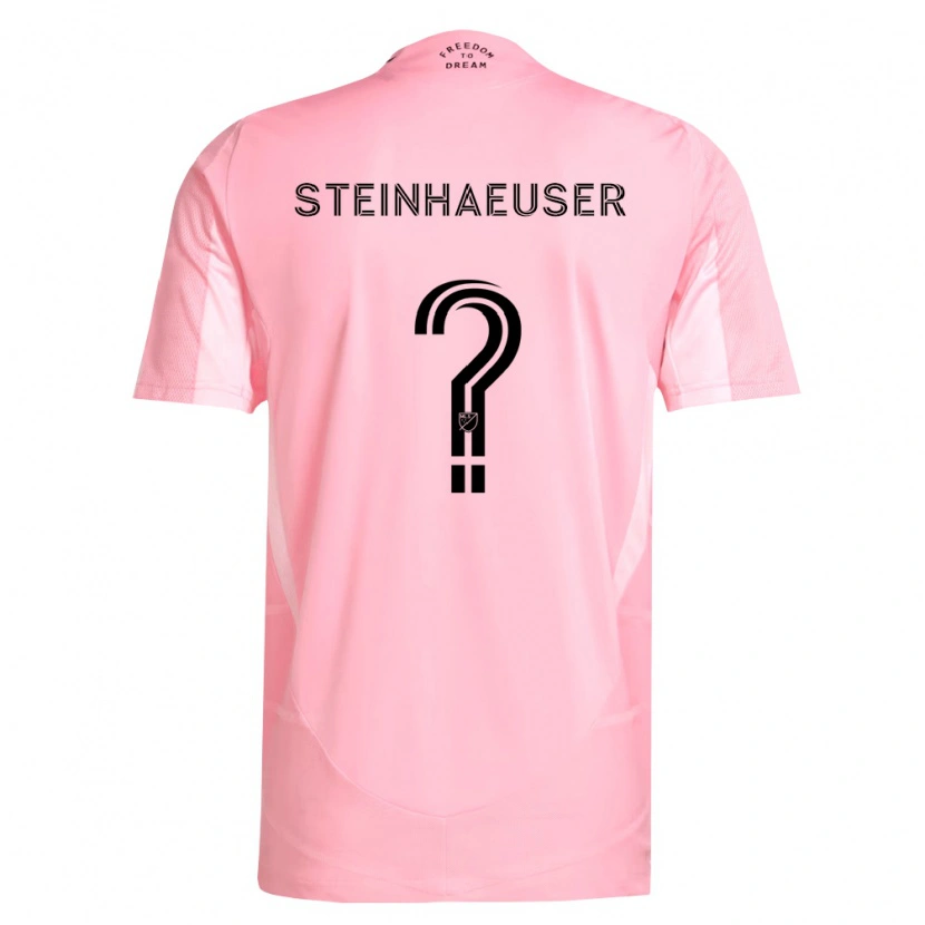 Danxen Dame Marcus Steinhaeuser #0 Rosa Svart Hjemmetrøye Drakt Trøye 2026/27 Skjorter T-Skjorte
