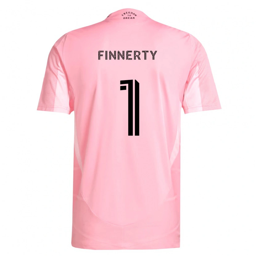 Danxen Dame Owen Finnerty #1 Rosa Svart Hjemmetrøye Drakt Trøye 2026/27 Skjorter T-Skjorte