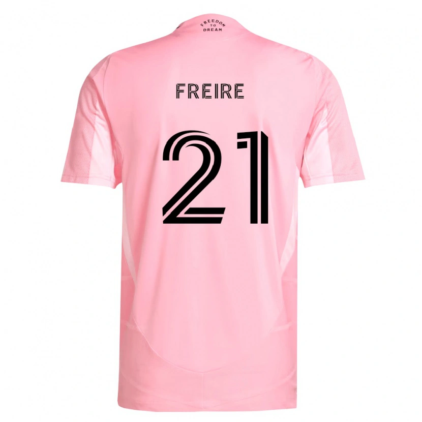 Danxen Dame Nicolas Freire #21 Rosa Svart Hjemmetrøye Drakt Trøye 2026/27 Skjorter T-Skjorte