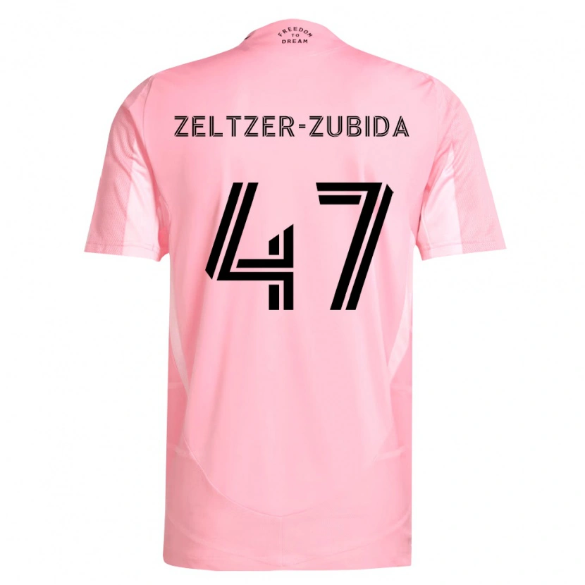 Danxen Dame Idoh Zeltzer-Zubida #47 Rosa Svart Hjemmetrøye Drakt Trøye 2026/27 Skjorter T-Skjorte