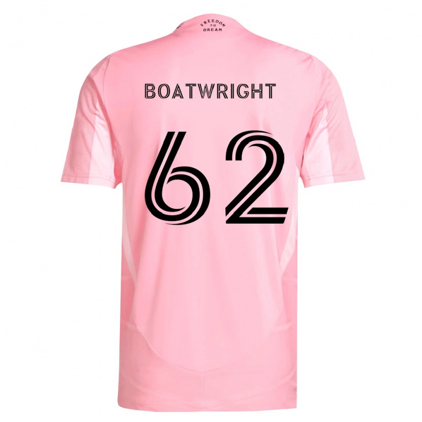 Danxen Dame Israel Boatwright #62 Rosa Svart Hjemmetrøye Drakt Trøye 2026/27 Skjorter T-Skjorte