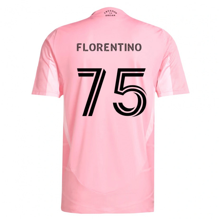 Danxen Dame Gabriel Florentino #75 Rosa Svart Hjemmetrøye Drakt Trøye 2026/27 Skjorter T-Skjorte