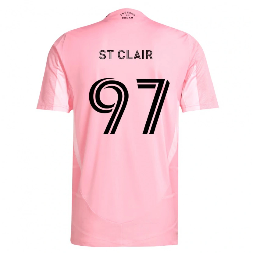 Danxen Dame Dayne St. Clair #97 Rosa Svart Hjemmetrøye Drakt Trøye 2026/27 Skjorter T-Skjorte