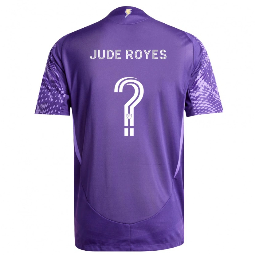 Danxen Dame Jude Royes #0 Lilla Hvit Hjemmetrøye Drakt Trøye 2026/27 Skjorter T-Skjorte