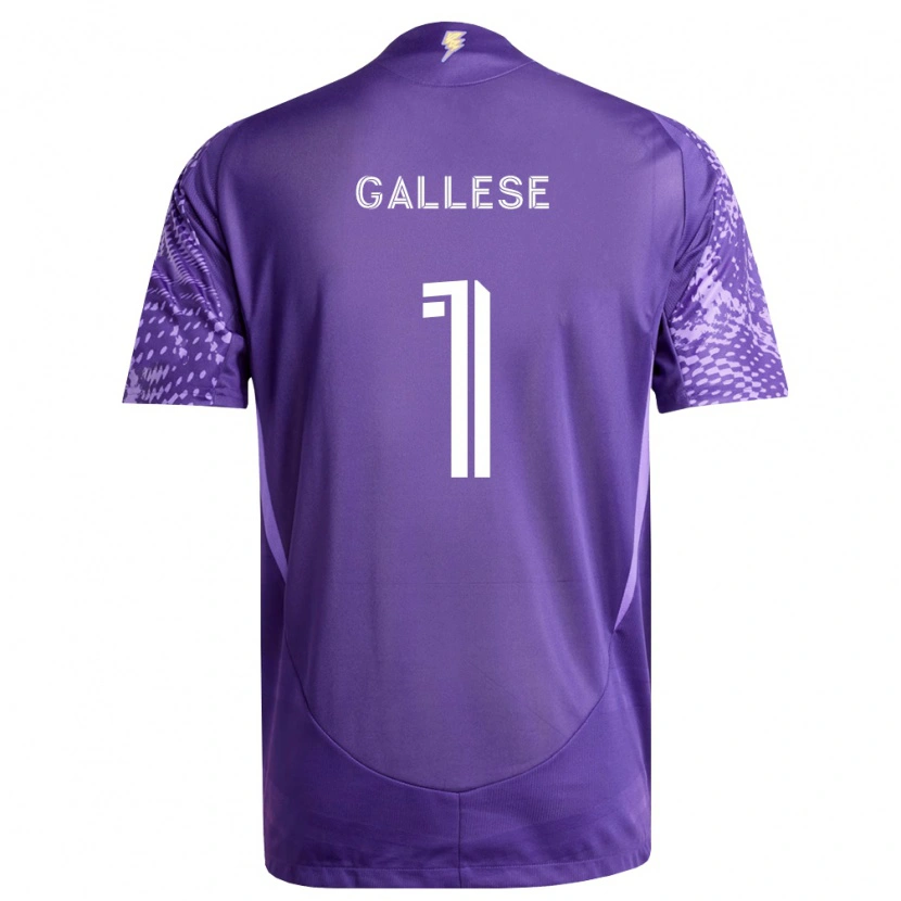 Danxen Dame Pedro Gallese #1 Lilla Hvit Hjemmetrøye Drakt Trøye 2026/27 Skjorter T-Skjorte