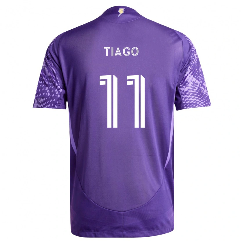 Danxen Dame Tiago Souza De Jesus Carvalho #11 Lilla Hvit Hjemmetrøye Drakt Trøye 2026/27 Skjorter T-Skjorte