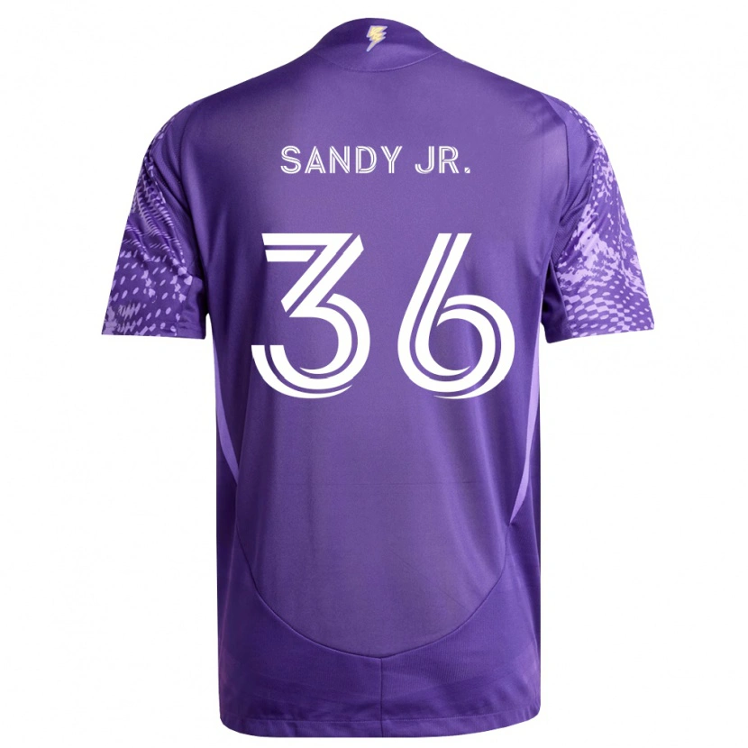 Danxen Dame Titus Sandy Jr. #36 Lilla Hvit Hjemmetrøye Drakt Trøye 2026/27 Skjorter T-Skjorte
