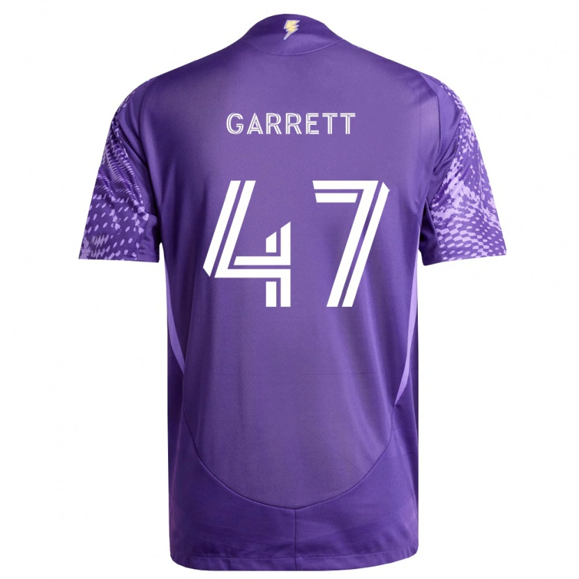 Danxen Dame Ian Garrett #47 Lilla Hvit Hjemmetrøye Drakt Trøye 2026/27 Skjorter T-Skjorte