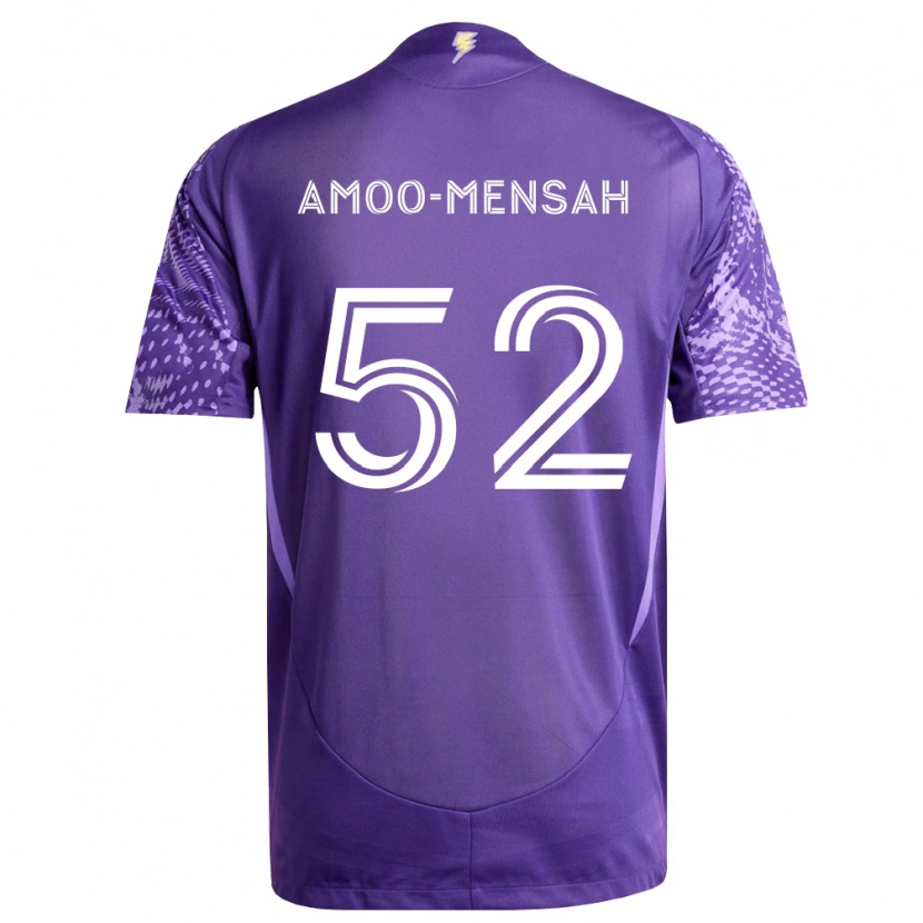 Danxen Dame Parker Amoo-Mensah #52 Lilla Hvit Hjemmetrøye Drakt Trøye 2026/27 Skjorter T-Skjorte
