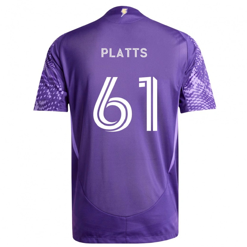 Danxen Dame Jackson Platts #61 Lilla Hvit Hjemmetrøye Drakt Trøye 2026/27 Skjorter T-Skjorte