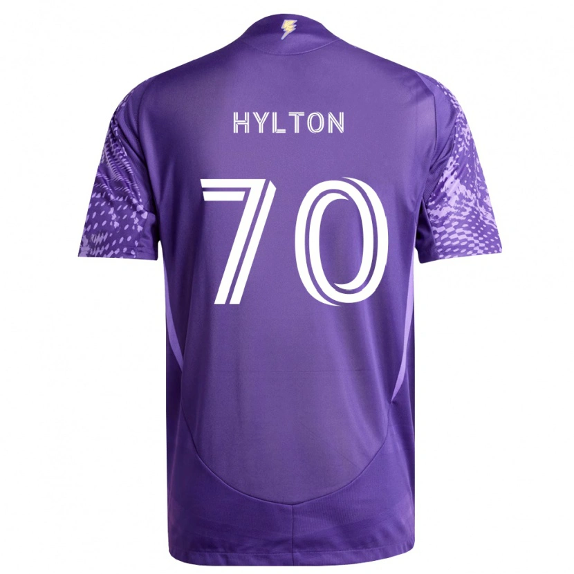 Danxen Dame Justin Hylton #70 Lilla Hvit Hjemmetrøye Drakt Trøye 2026/27 Skjorter T-Skjorte