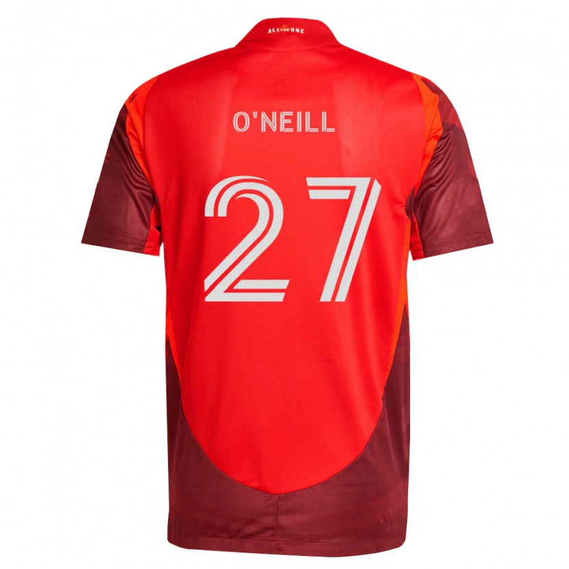 Danxen Dame Shane O'neill #27 Burgund Rød Hjemmetrøye Drakt Trøye 2026/27 Skjorter T-Skjorte