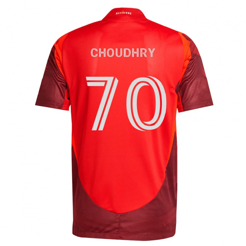 Danxen Dame Benjamin Choudhry #70 Burgund Rød Hjemmetrøye Drakt Trøye 2026/27 Skjorter T-Skjorte