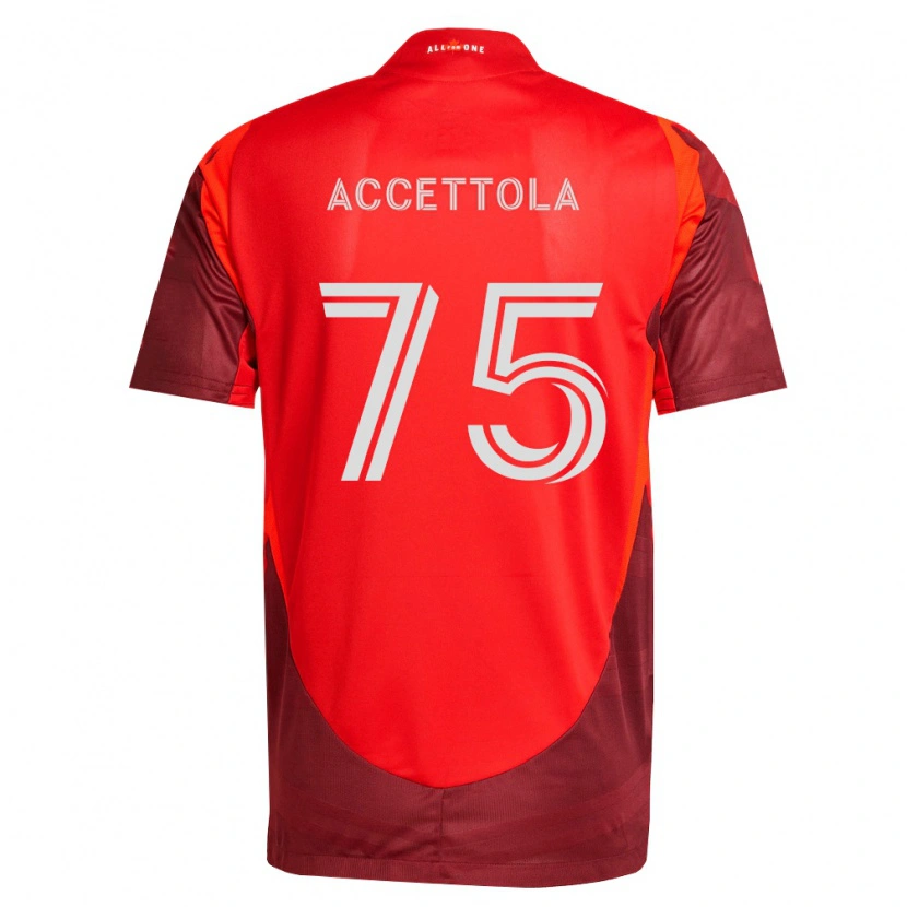 Danxen Dame Luca Accettola #75 Burgund Rød Hjemmetrøye Drakt Trøye 2026/27 Skjorter T-Skjorte