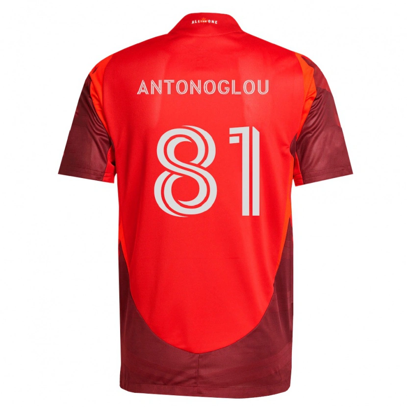Danxen Dame Themi Antonoglou #81 Burgund Rød Hjemmetrøye Drakt Trøye 2026/27 Skjorter T-Skjorte