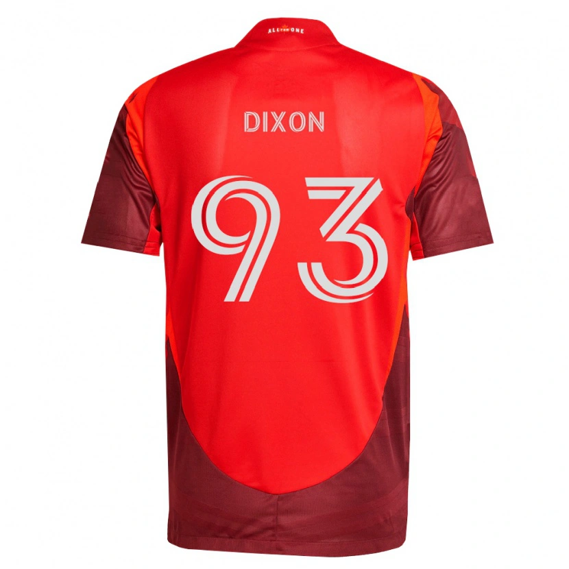 Danxen Dame Damar Dixon #93 Burgund Rød Hjemmetrøye Drakt Trøye 2026/27 Skjorter T-Skjorte