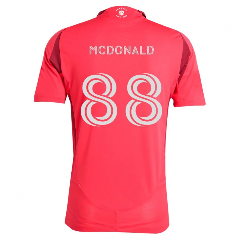 Danxen Dame Patrick Mcdonald #88 Magentahvit Hjemmetrøye Drakt Trøye 2026/27 Skjorter T-Skjorte