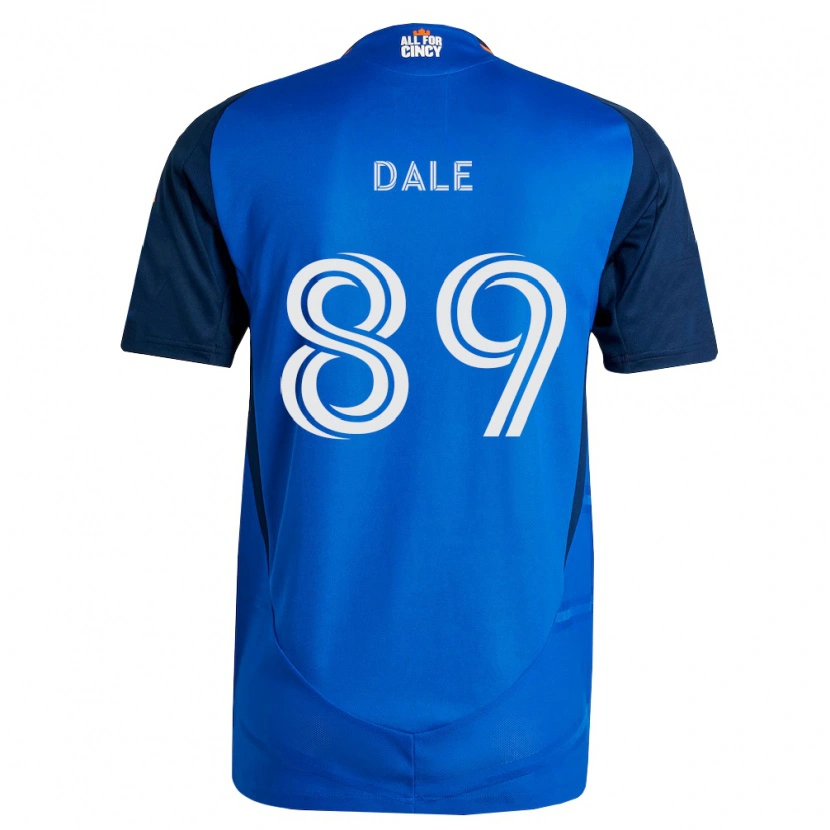 Danxen Dame Connor Dale #89 Kongelig Blå Oransje Hjemmetrøye Drakt Trøye 2026/27 Skjorter T-Skjorte