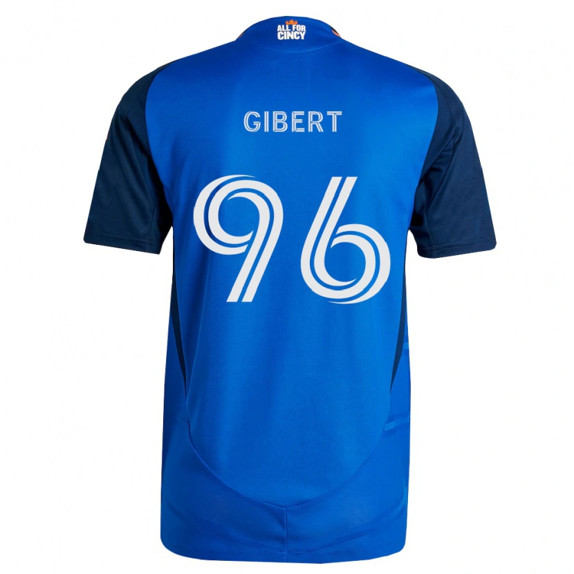 Danxen Dame Gaël Gibert #96 Kongelig Blå Oransje Hjemmetrøye Drakt Trøye 2026/27 Skjorter T-Skjorte
