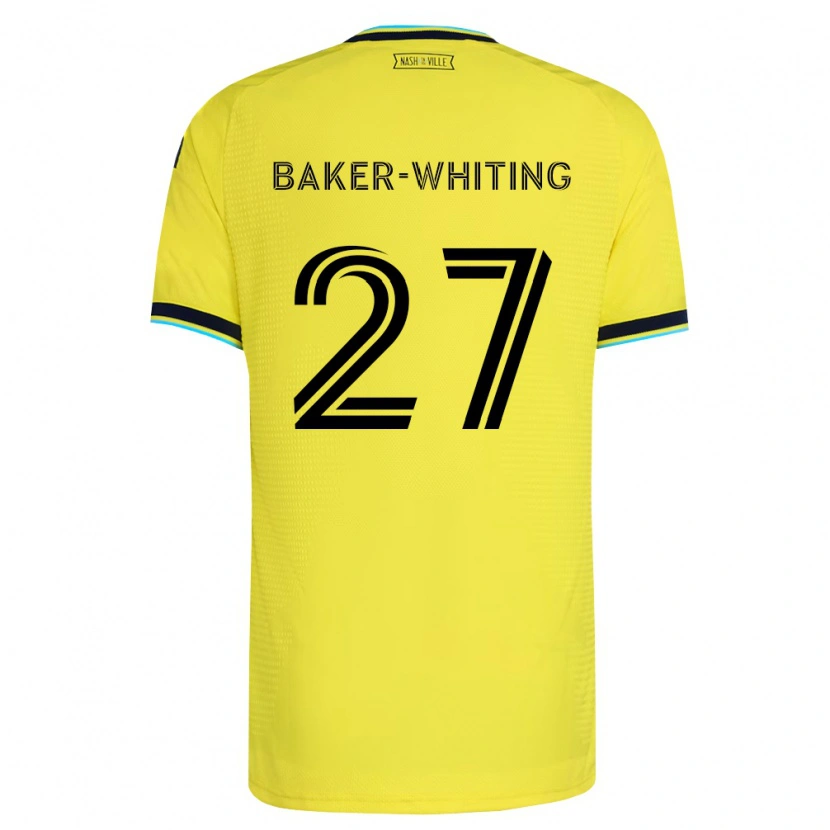 Danxen Dame Reed Baker-Whiting #27 Sterk Gul Marineblå Hjemmetrøye Drakt Trøye 2026/27 Skjorter T-Skjorte