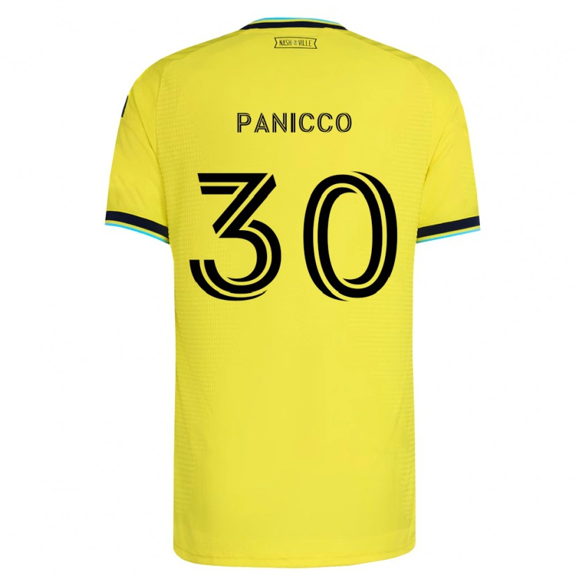 Danxen Dame Elliot Panicco #30 Sterk Gul Marineblå Hjemmetrøye Drakt Trøye 2026/27 Skjorter T-Skjorte