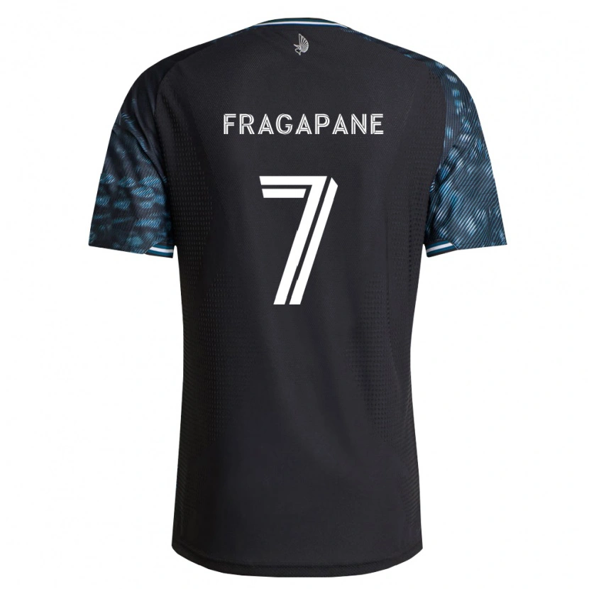 Danxen Dame Franco Fragapane #7 Svart Hvit Hjemmetrøye Drakt Trøye 2026/27 Skjorter T-Skjorte