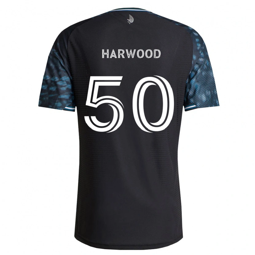 Danxen Dame Max Harwood #50 Svart Hvit Hjemmetrøye Drakt Trøye 2026/27 Skjorter T-Skjorte
