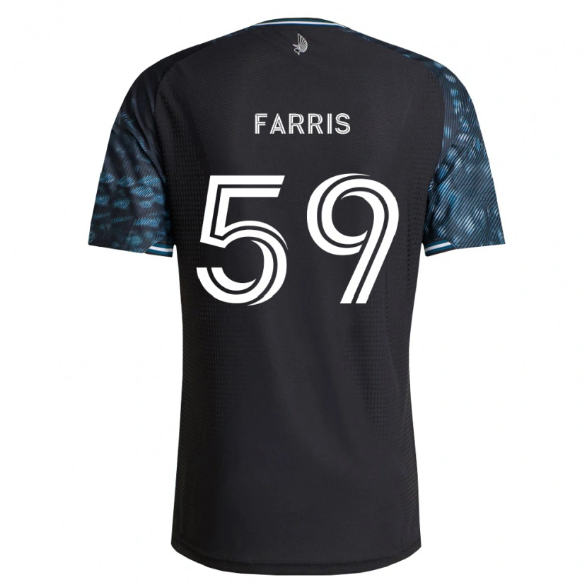 Danxen Dame John Farris #59 Svart Hvit Hjemmetrøye Drakt Trøye 2026/27 Skjorter T-Skjorte