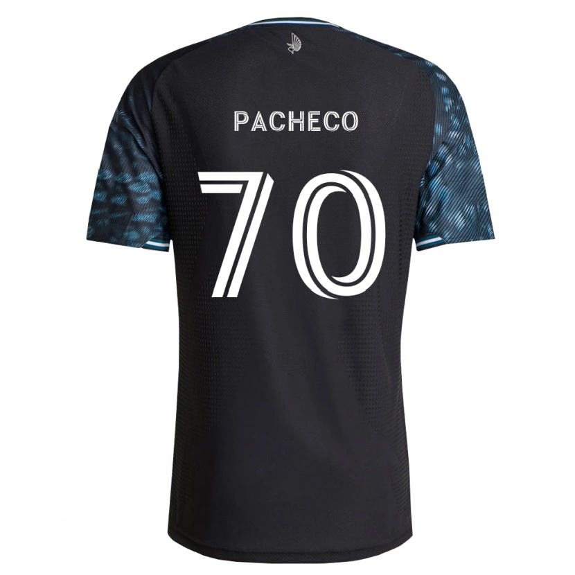 Danxen Dame Diogo Pacheco #70 Svart Hvit Hjemmetrøye Drakt Trøye 2026/27 Skjorter T-Skjorte