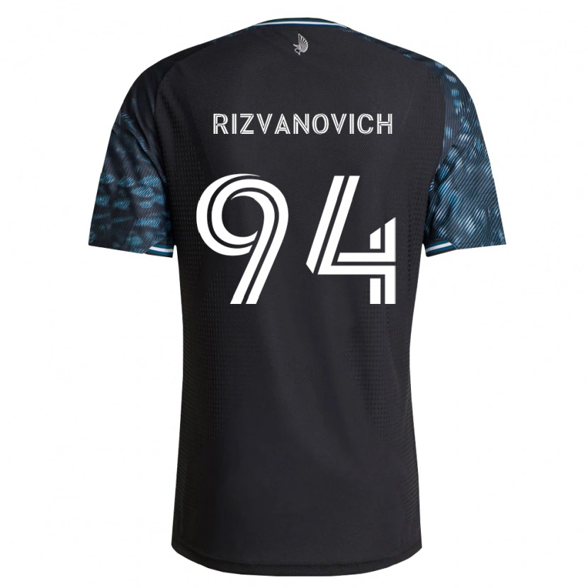 Danxen Dame Kayne Rizvanovich #94 Svart Hvit Hjemmetrøye Drakt Trøye 2026/27 Skjorter T-Skjorte