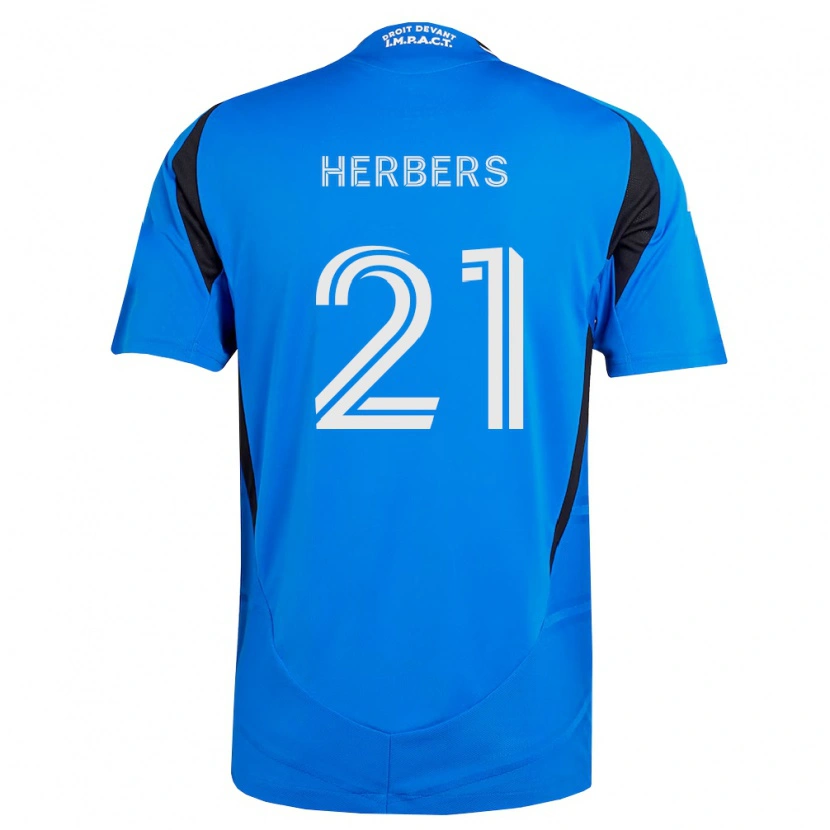 Danxen Dame Fabian Herbers #21 Blå Hvit Svart Hjemmetrøye Drakt Trøye 2026/27 Skjorter T-Skjorte