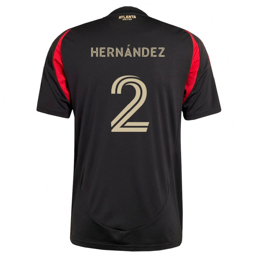 Danxen Dame Ronald Hernández #2 Svart Rød Hjemmetrøye Drakt Trøye 2026/27 Skjorter T-Skjorte