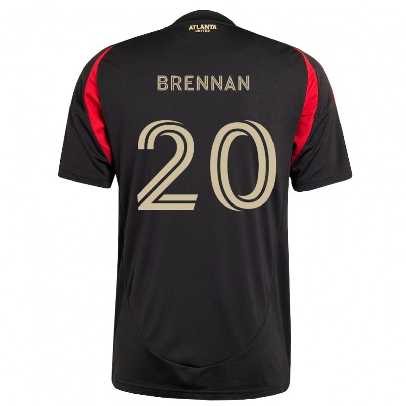 Danxen Dame Luke Brennan #20 Svart Rød Hjemmetrøye Drakt Trøye 2026/27 Skjorter T-Skjorte