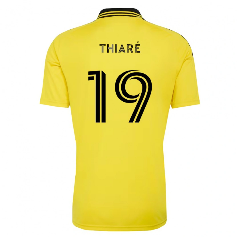 Danxen Dame Jamal Thiaré #19 Gul Svart Hjemmetrøye Drakt Trøye 2026/27 Skjorter T-Skjorte