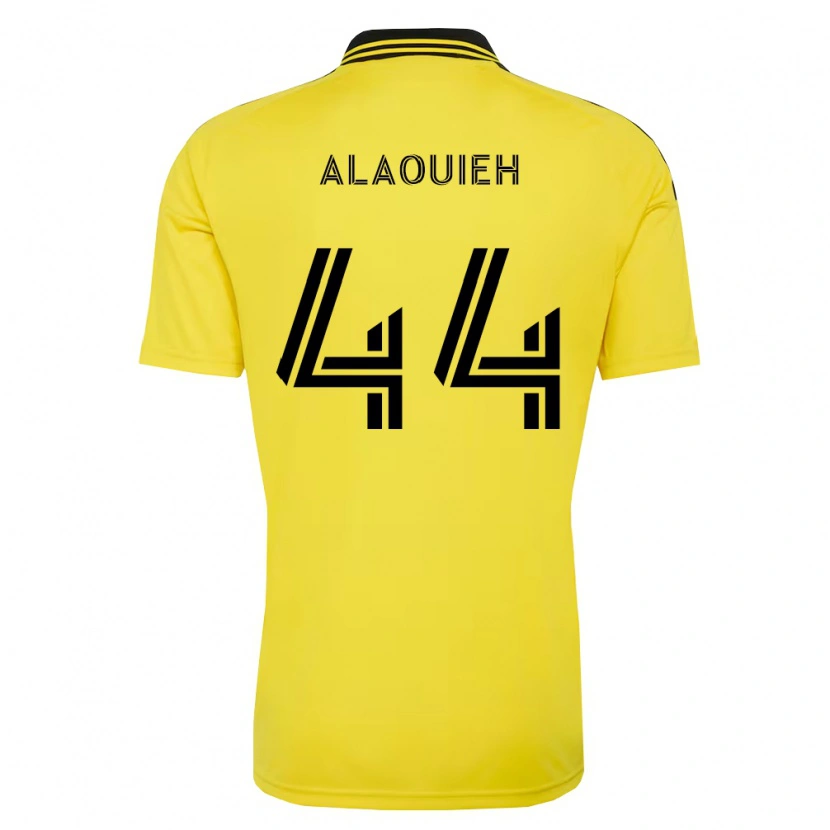 Danxen Dame Anthony Alaouieh #44 Gul Svart Hjemmetrøye Drakt Trøye 2026/27 Skjorter T-Skjorte